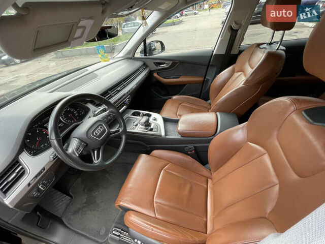 Ауди Ку 7 2017 в Ивано-Франковске на Automoto.ua Черный Ауди Ку 7, объемом двигателя 2.99 л и пробегом 140 тыс. км за 45500 $, фото 16 на Automoto.ua