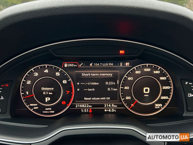 Черный Ауди Ку 7, объемом двигателя 3 л и пробегом 216 тыс. км за 29500 $, фото 29 на Automoto.ua