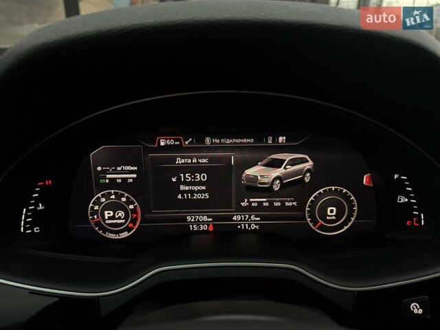 Черный Ауди Ку 7, объемом двигателя 3 л и пробегом 93 тыс. км за 30999 $, фото 14 на Automoto.ua