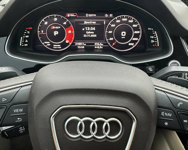 Черный Ауди Ку 7, объемом двигателя 2.97 л и пробегом 218 тыс. км за 39800 $, фото 9 на Automoto.ua