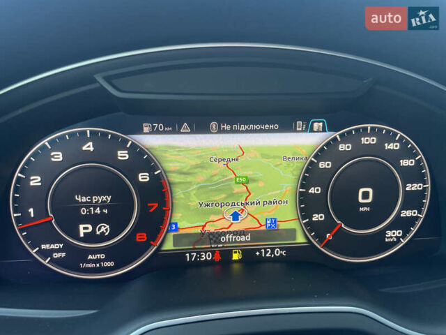 Ауди Ку 7 2017 в Ужгороде на Automoto.ua Черный Ауди Ку 7, объемом двигателя 3 л и пробегом 167 тыс. км за 24900 $, фото 20 на Automoto.ua