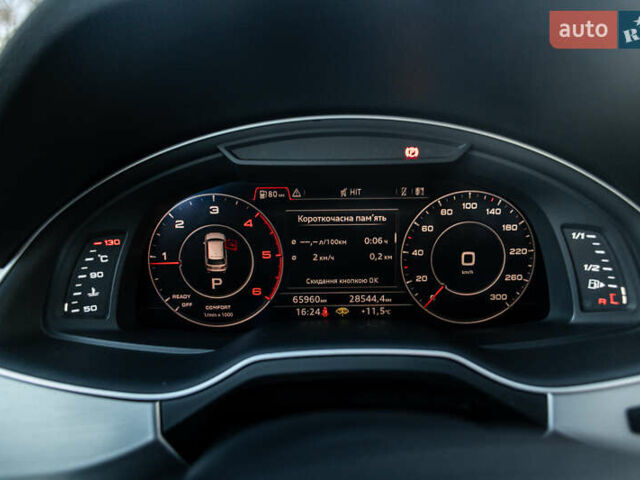 Черный Ауди Ку 7, объемом двигателя 3 л и пробегом 65 тыс. км за 47990 $, фото 16 на Automoto.ua