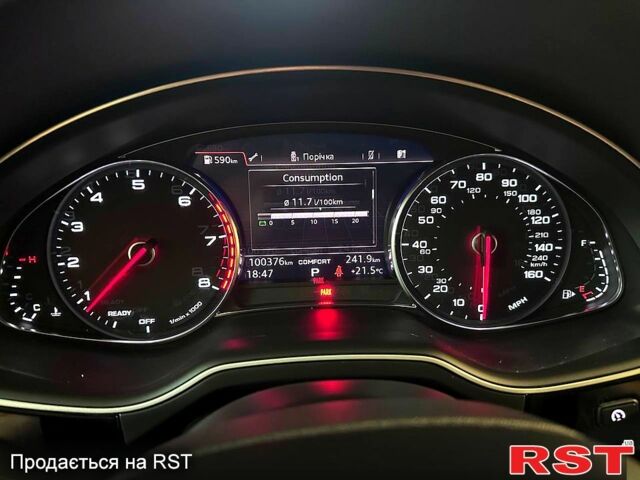 Черный Ауди Ку 7, объемом двигателя 3 л и пробегом 101 тыс. км за 30500 $, фото 9 на Automoto.ua