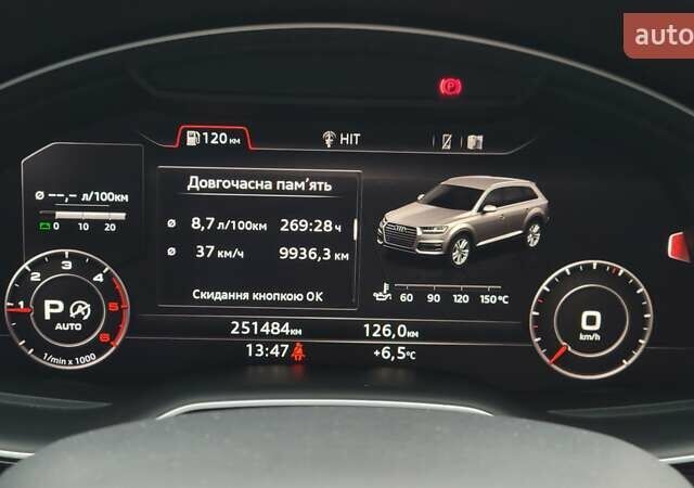 Чорний Ауді Ку 7, об'ємом двигуна 2.97 л та пробігом 251 тис. км за 33500 $, фото 44 на Automoto.ua