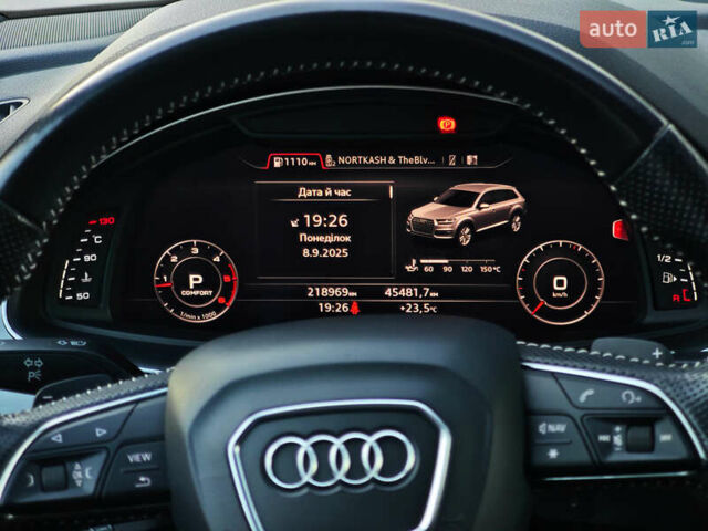 Черный Ауди Ку 7, объемом двигателя 3 л и пробегом 219 тыс. км за 45500 $, фото 95 на Automoto.ua