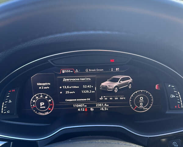 Чорний Ауді Ку 7, об'ємом двигуна 3 л та пробігом 110 тис. км за 33300 $, фото 7 на Automoto.ua