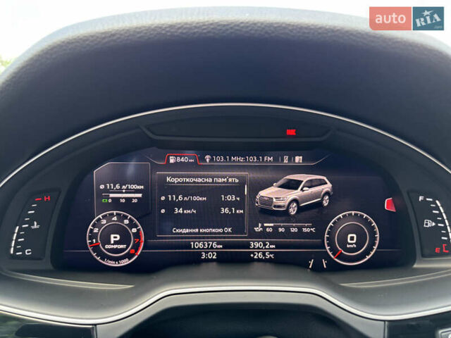 Чорний Ауді Ку 7, об'ємом двигуна 3 л та пробігом 106 тис. км за 36300 $, фото 28 на Automoto.ua