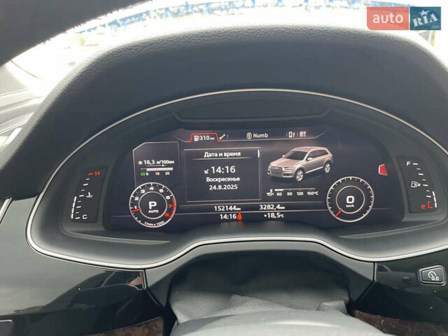 Черный Ауди Ку 7, объемом двигателя 3 л и пробегом 152 тыс. км за 50000 $, фото 20 на Automoto.ua