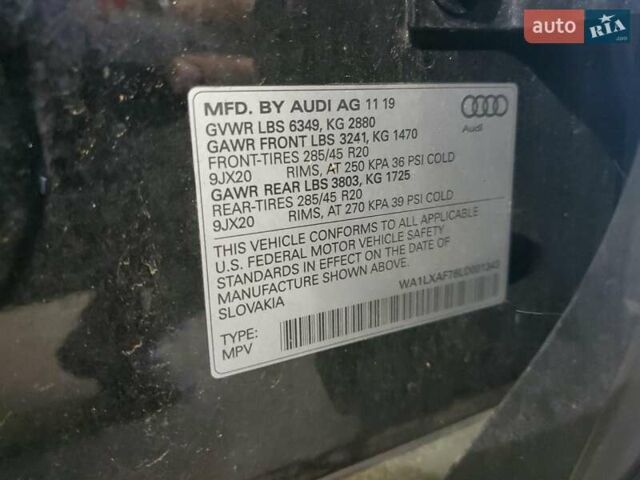 Чорний Ауді Ку 7, об'ємом двигуна 3 л та пробігом 151 тис. км за 19000 $, фото 12 на Automoto.ua