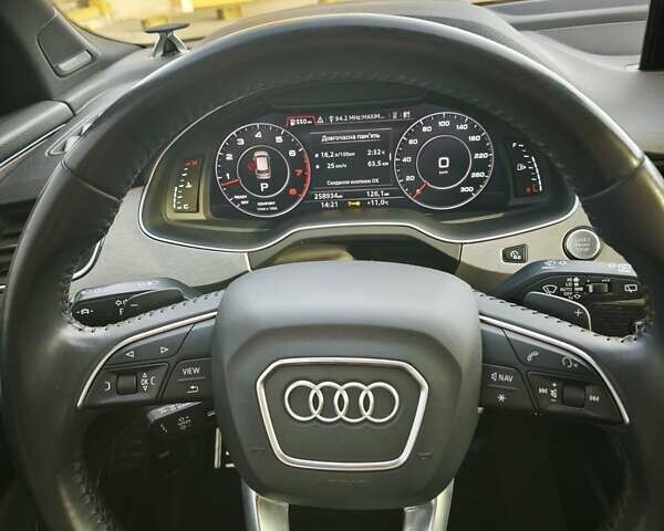 Черный Ауди Ку 7, объемом двигателя 3 л и пробегом 258 тыс. км за 35500 $, фото 11 на Automoto.ua