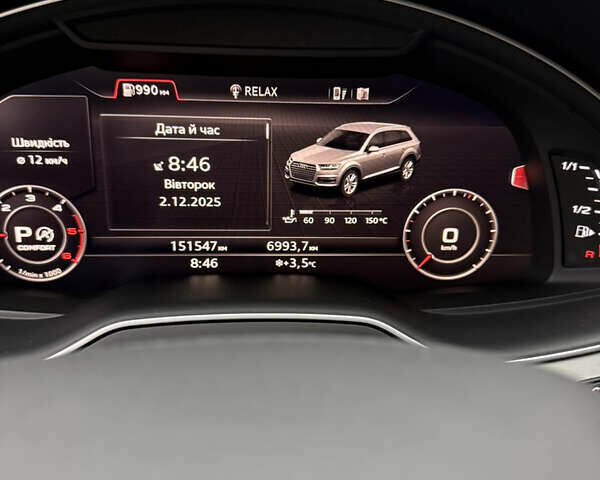 Черный Ауди Ку 7, объемом двигателя 3 л и пробегом 152 тыс. км за 54500 $, фото 2 на Automoto.ua