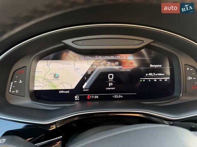 Черный Ауди Ку 7, объемом двигателя 3 л и пробегом 94 тыс. км за 48900 $, фото 52 на Automoto.ua