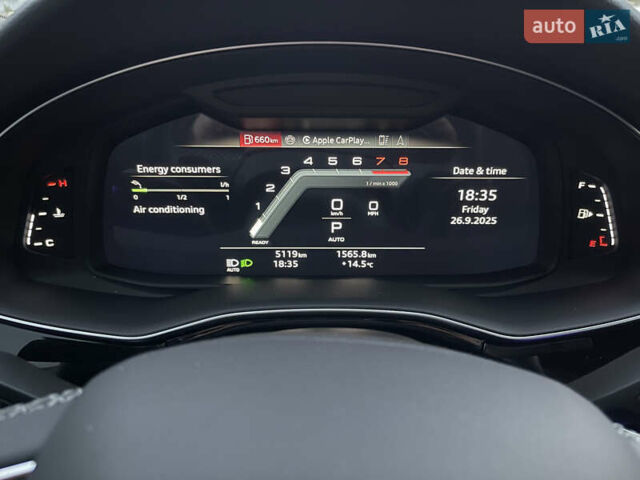 Черный Ауди Ку 7, объемом двигателя 3 л и пробегом 5 тыс. км за 87500 $, фото 59 на Automoto.ua