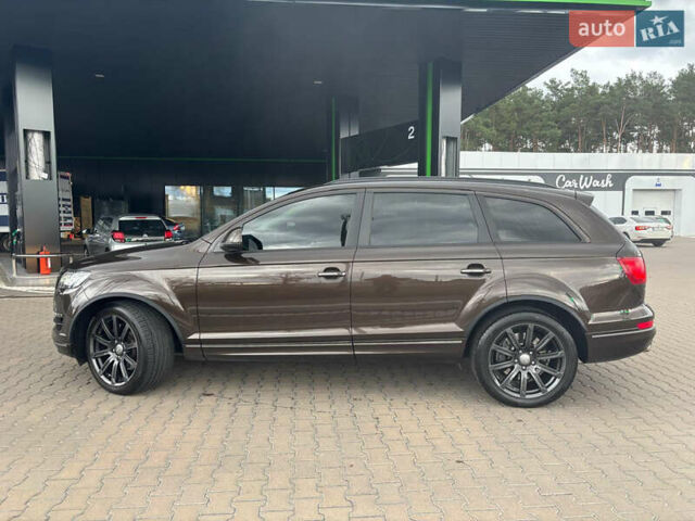 Ауді Ку 7 2012 у Києві на Automoto.ua Коричневий Ауді Ку 7, об'ємом двигуна 4.13 л та пробігом 256 тис. км за 22300 $, фото 3 на Automoto.ua