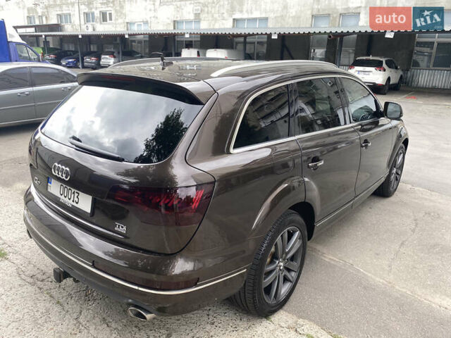 Ауди Ку 7 2013 в Киеве на Automoto.ua Коричневый Ауди Ку 7, объемом двигателя 3 л и пробегом 208 тыс. км за 19450 $, фото 2 на Automoto.ua
