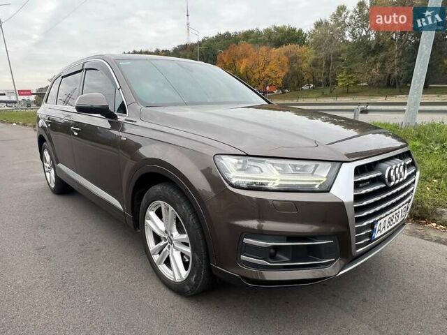 Ауди Ку 7 2016 в Киеве на Automoto.ua Коричневый Ауди Ку 7, объемом двигателя 2.97 л и пробегом 204 тыс. км за 38200 $, фото 6 на Automoto.ua