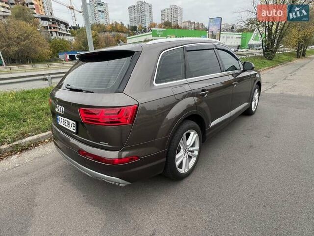 Ауди Ку 7 2016 в Киеве на Automoto.ua Коричневый Ауди Ку 7, объемом двигателя 2.97 л и пробегом 204 тыс. км за 38200 $, фото 3 на Automoto.ua