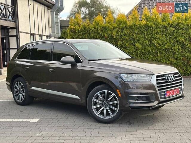 Ауді Ку 7 2017 у Стрые на Automoto.ua Коричневий Ауді Ку 7, об'ємом двигуна 3 л та пробігом 213 тис. км за 26600 $, фото 17 на Automoto.ua