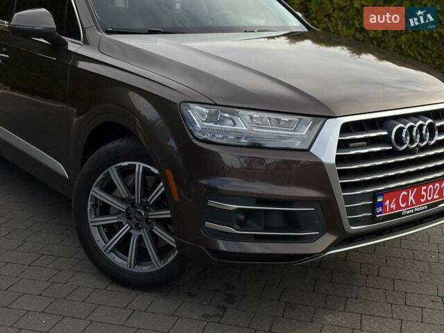 Ауді Ку 7 2017 у Стрые на Automoto.ua Коричневий Ауді Ку 7, об'ємом двигуна 3 л та пробігом 213 тис. км за 26600 $, фото 9 на Automoto.ua