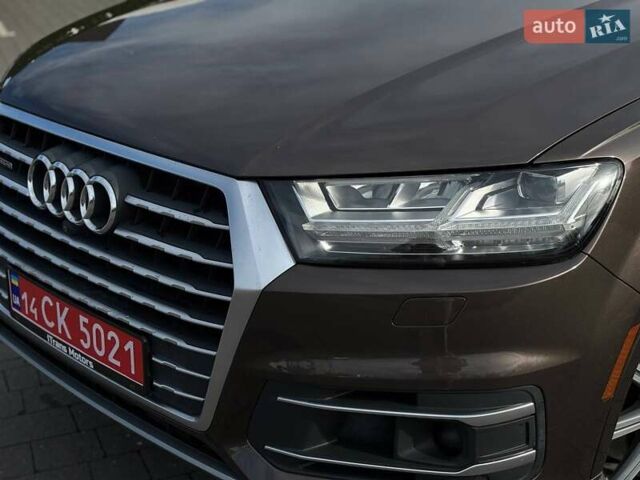 Ауді Ку 7 2017 у Стрые на Automoto.ua Коричневий Ауді Ку 7, об'ємом двигуна 3 л та пробігом 213 тис. км за 26600 $, фото 3 на Automoto.ua