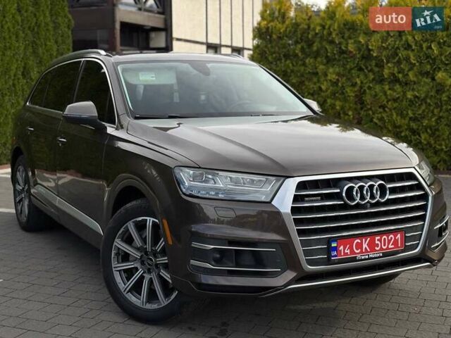 Ауді Ку 7 2017 у Стрые на Automoto.ua Коричневий Ауді Ку 7, об'ємом двигуна 3 л та пробігом 213 тис. км за 26600 $, фото 10 на Automoto.ua