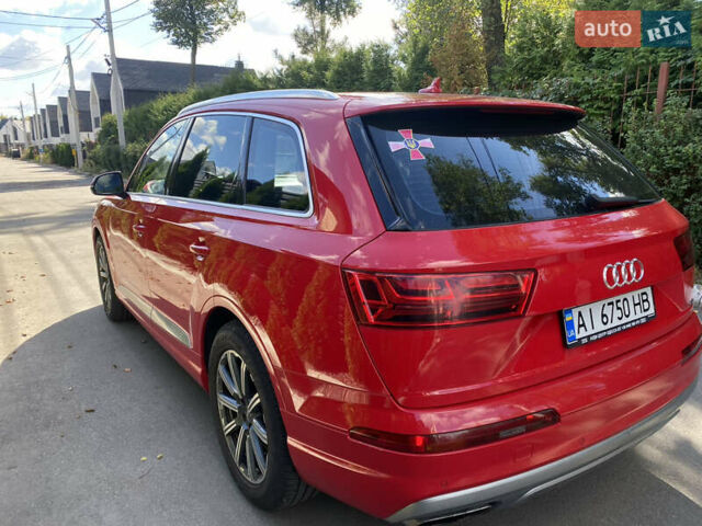 Красный Ауди Ку 7, объемом двигателя 3 л и пробегом 170 тыс. км за 25000 $, фото 1 на Automoto.ua