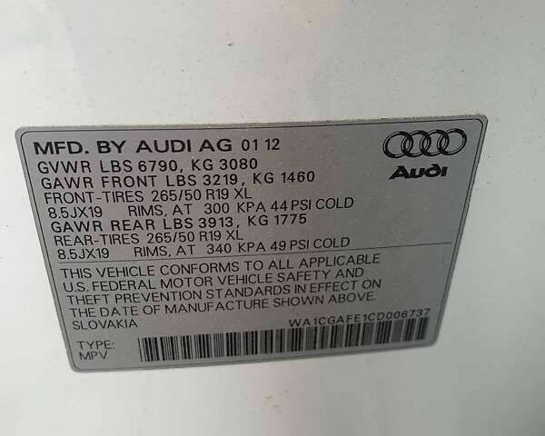 Ауди Ку 7, объемом двигателя 3 л и пробегом 217 тыс. км за 11300 $, фото 7 на Automoto.ua