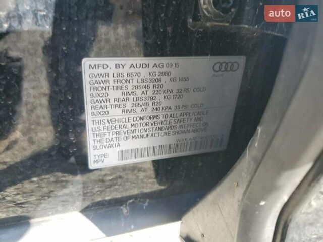 Ауди Ку 7, объемом двигателя 3 л и пробегом 126 тыс. км за 6900 $, фото 12 на Automoto.ua