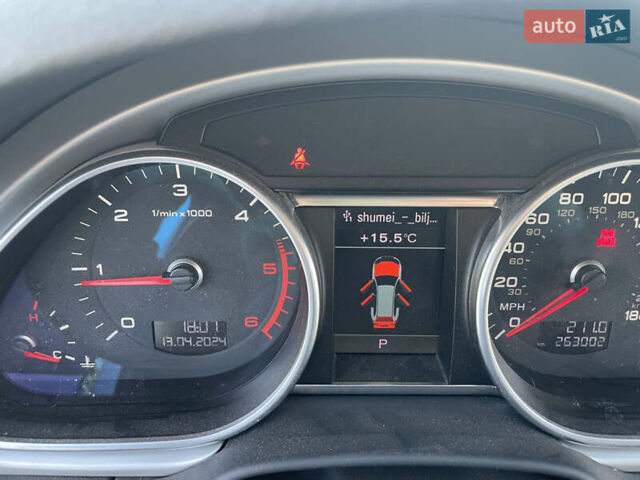 Серый Ауди Ку 7, объемом двигателя 2.97 л и пробегом 272 тыс. км за 15000 $, фото 5 на Automoto.ua