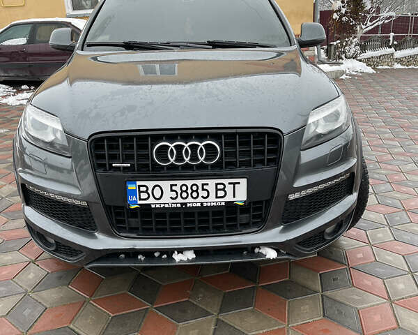 Ауди Ку 7 2013 в Тернополе на Automoto.ua Серый Ауди Ку 7, объемом двигателя 3 л и пробегом 280 тыс. км за 18500 $, фото 2 на Automoto.ua
