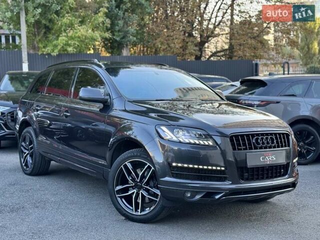Ауди Ку 7 2013 в Киеве на Automoto.ua Серый Ауди Ку 7, объемом двигателя 2.97 л и пробегом 211 тыс. км за 21500 $, фото 5 на Automoto.ua