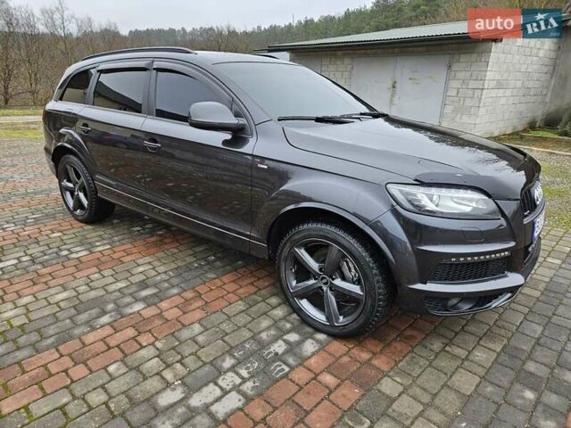 Ауди Ку 7 2013 в Черткове на Automoto.ua Серый Ауди Ку 7, объемом двигателя 2.97 л и пробегом 275 тыс. км за 21500 $, фото 2 на Automoto.ua