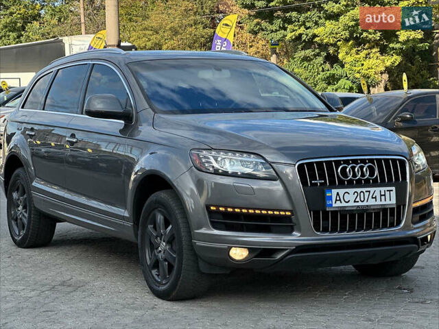 Ауди Ку 7 2013 в Днепре (Днепропетровске) на Automoto.ua Серый Ауди Ку 7, объемом двигателя 3 л и пробегом 235 тыс. км за 13500 $, фото 1 на Automoto.ua