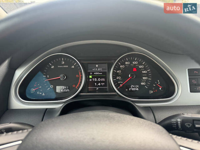 Ауди Ку 7 2013 в Кагарлыке на Automoto.ua Серый Ауди Ку 7, объемом двигателя 2.97 л и пробегом 270 тыс. км за 19700 $, фото 16 на Automoto.ua