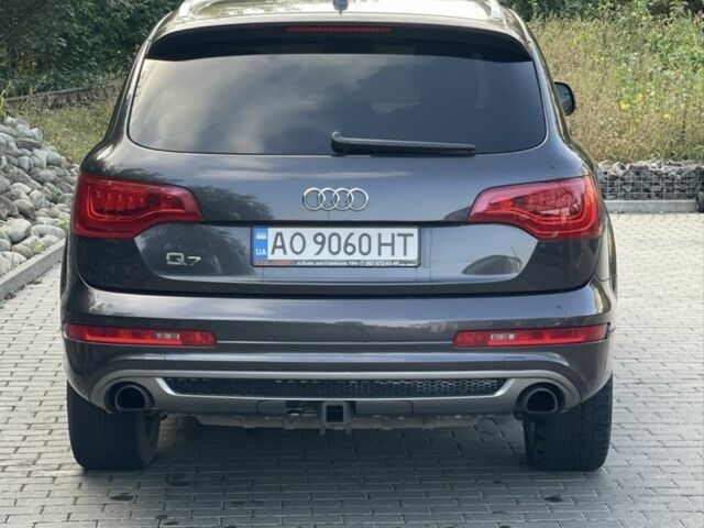 Ауди Ку 7 2013 в Хусте на Automoto.ua Серый Ауди Ку 7, объемом двигателя 3 л и пробегом 213 тыс. км за 12450 $, фото 2 на Automoto.ua
