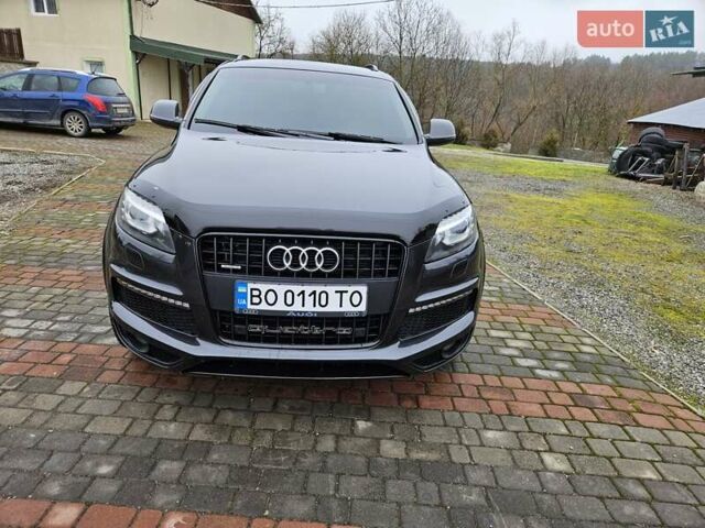 Ауди Ку 7 2013 в Черткове на Automoto.ua Серый Ауди Ку 7, объемом двигателя 2.97 л и пробегом 275 тыс. км за 21500 $, фото 1 на Automoto.ua