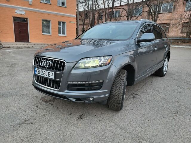 Ауди Ку 7 2014 в Чернигове на Automoto.ua Серый Ауди Ку 7, объемом двигателя 3 л и пробегом 240 тыс. км за 20500 $, фото 3 на Automoto.ua