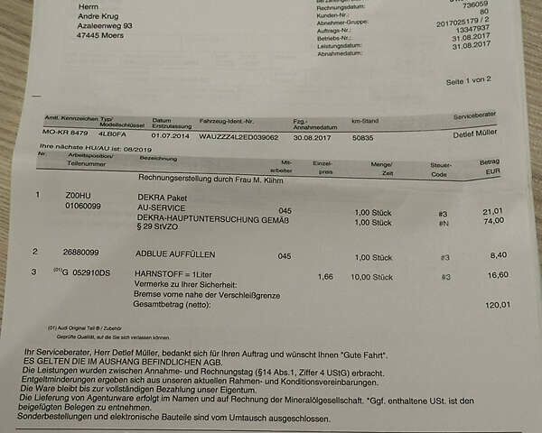 Сірий Ауді Ку 7, об'ємом двигуна 2.97 л та пробігом 150 тис. км за 33500 $, фото 95 на Automoto.ua
