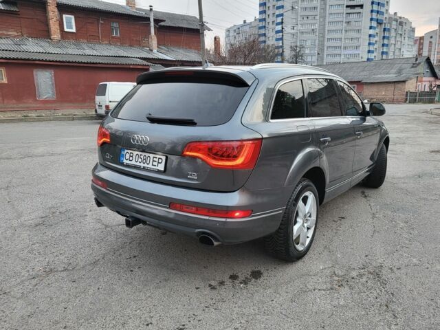 Ауди Ку 7 2014 в Чернигове на Automoto.ua Серый Ауди Ку 7, объемом двигателя 3 л и пробегом 240 тыс. км за 20500 $, фото 5 на Automoto.ua