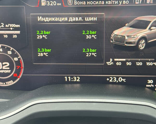 Сірий Ауді Ку 7, об'ємом двигуна 3 л та пробігом 120 тис. км за 45000 $, фото 23 на Automoto.ua