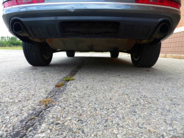 Серый Ауди Ку 7, объемом двигателя 3 л и пробегом 76 тыс. км за 13500 $, фото 12 на Automoto.ua