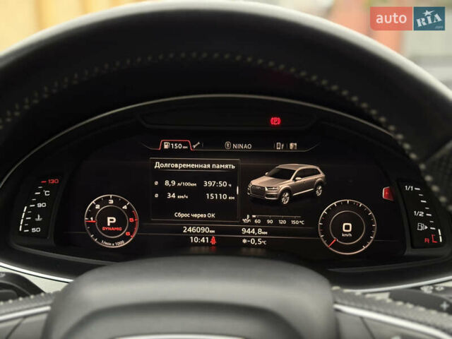 Сірий Ауді Ку 7, об'ємом двигуна 2.97 л та пробігом 246 тис. км за 33500 $, фото 77 на Automoto.ua