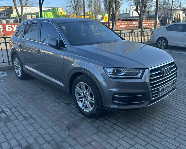 Ауди Ку 7 2016 в Житомире на Automoto.ua Серый Ауди Ку 7, объемом двигателя 3 л и пробегом 211 тыс. км за 30700 $, фото 1 на Automoto.ua