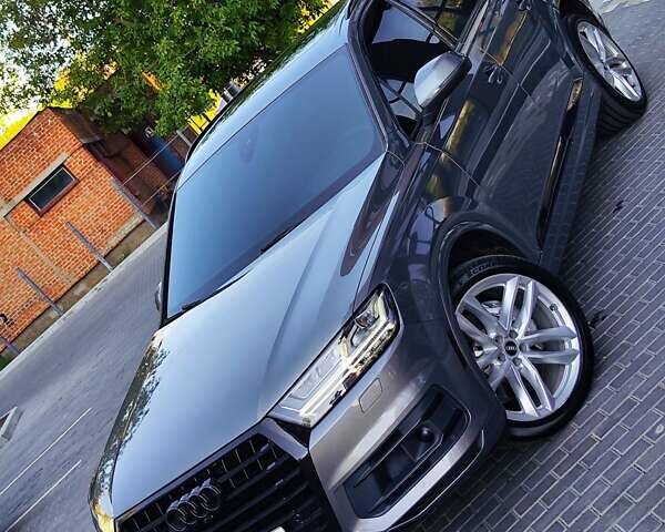 Ауди Ку 7 2016 в Полтаве на Automoto.ua Серый Ауди Ку 7, объемом двигателя 3 л и пробегом 209 тыс. км за 25999 $, фото 7 на Automoto.ua