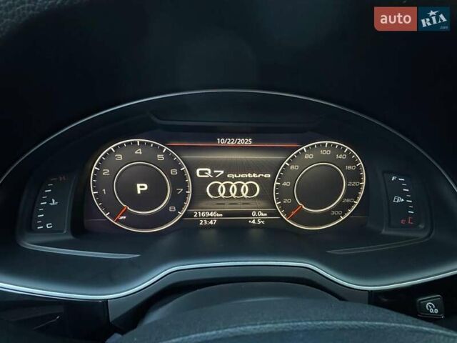 Сірий Ауді Ку 7, об'ємом двигуна 3 л та пробігом 216 тис. км за 21900 $, фото 42 на Automoto.ua