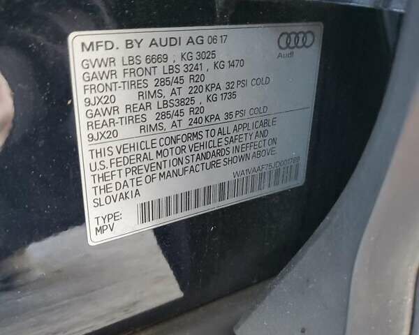 Сірий Ауді Ку 7, об'ємом двигуна 3 л та пробігом 133 тис. км за 6800 $, фото 11 на Automoto.ua