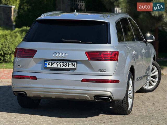 Ауди Ку 7 2017 в Одессе на Automoto.ua Серый Ауди Ку 7, объемом двигателя 3 л и пробегом 81 тыс. км за 27500 $, фото 10 на Automoto.ua