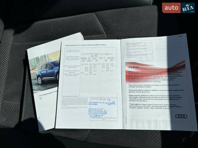 Сірий Ауді Ку 7, об'ємом двигуна 3 л та пробігом 247 тис. км за 36500 $, фото 78 на Automoto.ua