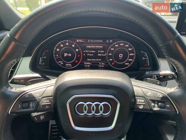 Серый Ауди Ку 7, объемом двигателя 3 л и пробегом 80 тыс. км за 33500 $, фото 13 на Automoto.ua