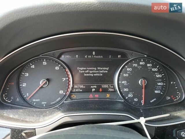 Ауді Ку 7 2017 у Львові на Automoto.ua Сірий Ауді Ку 7, об'ємом двигуна 3 л та пробігом 138 тис. км за 7000 $, фото 11 на Automoto.ua